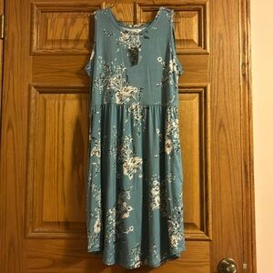 Maurices 24/7 sleeveless swing dress